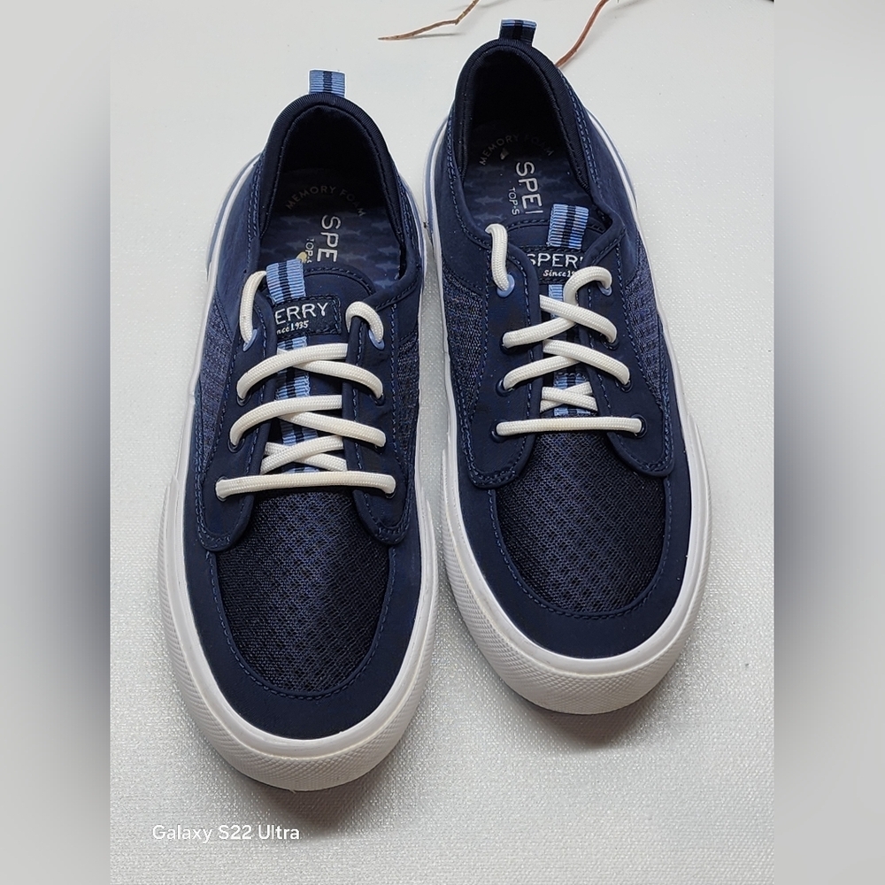 Sperry Navy Blue Boy's Shoes